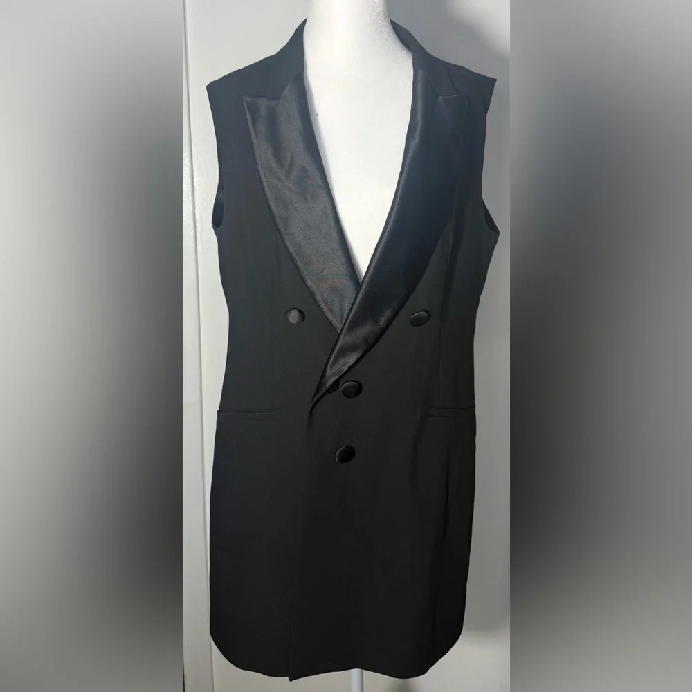 Zara Basic Black Blazer - Picture 4 of 15